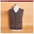 Yak Wolle / Cashmere V-Ausschnitt Strickjacke Langarm Pullover / Kleidung / Garment / Strickwaren